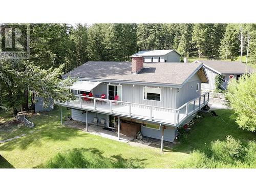 6105 Horse Lake North Road, 100 Mile House, BC - Outdoor With Deck Patio Veranda