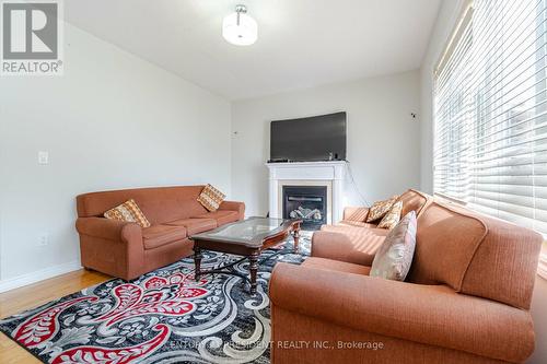 69 Summitgreen Cres, Brampton, ON - Indoor Photo Showing Living Room With Fireplace