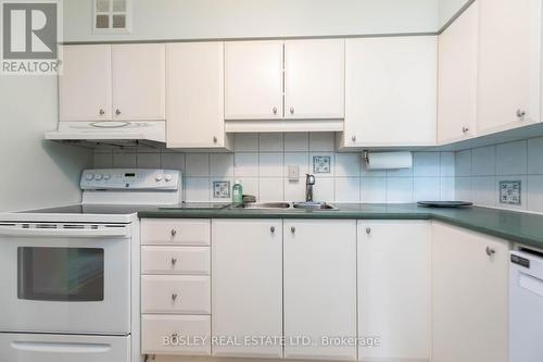 #810 -25 Maitland St, Toronto, ON - Indoor Photo Showing Kitchen With Double Sink