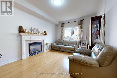 63 Carness Cres, Georgina, ON - Indoor Photo Showing Living Room With Fireplace