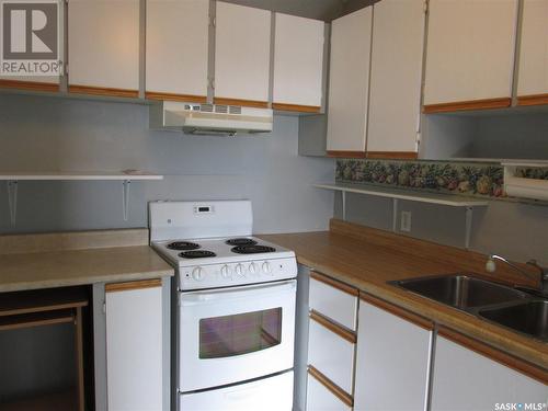 907 3520 Hillsdale Street, Regina, SK - Indoor Photo Showing Kitchen With Double Sink