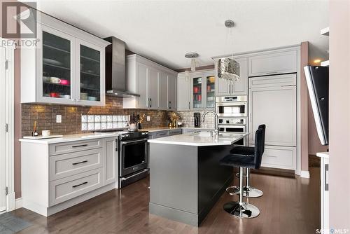 5070 Wascana Vista Court, Regina, SK - Indoor Photo Showing Kitchen With Upgraded Kitchen