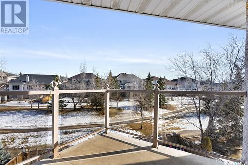 5070 Wascana Vista Court, Regina, SK - Outdoor With Balcony With View
