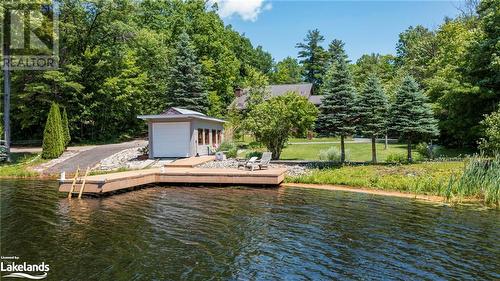 4372 Conners Bay Lane Lane, Coldwater, ON - Outdoor With Body Of Water With View