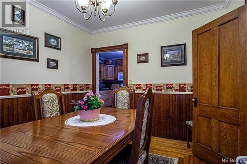 1 Mcfadzen Street, Oromocto, NB - Indoor Photo Showing Dining Room