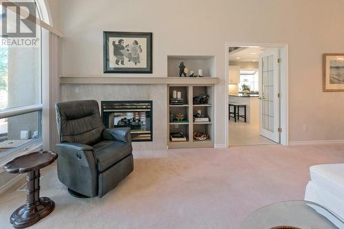 4020 Gallaghers Terrace, Kelowna, BC - Indoor With Fireplace