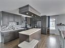 Cuisine - 130 Rue Rocheleau, Rouyn-Noranda, QC  - Indoor Photo Showing Kitchen With Double Sink With Upgraded Kitchen 
