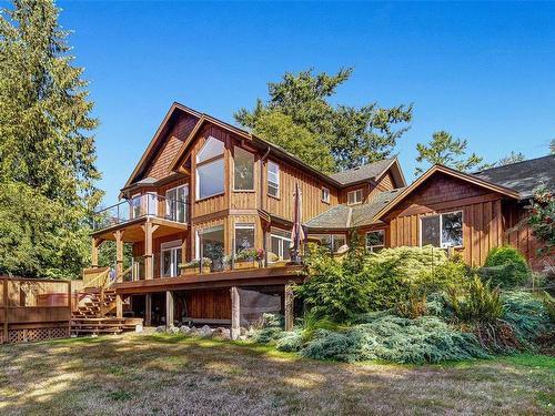 6730 East Sooke Rd, Sooke, BC - Outdoor With Body Of Water With Deck Patio Veranda