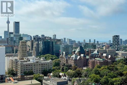 2205 - 65 St Mary Street, Toronto, ON - Outdoor With View