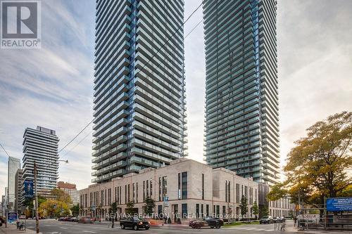 2205 - 65 St Mary Street, Toronto, ON - Outdoor With Facade