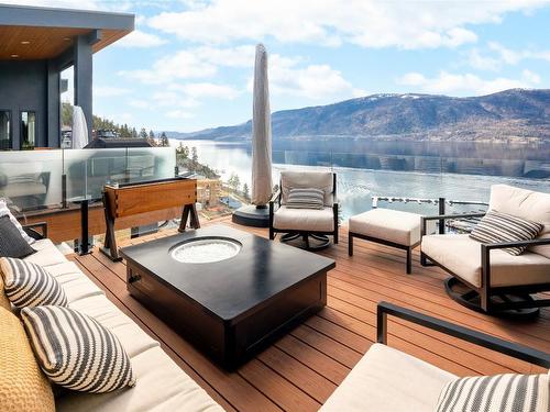 3452 Granite, Kelowna, BC - Outdoor With Body Of Water With Deck Patio Veranda With View