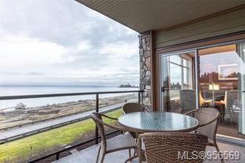 608A-181 Beachside Dr, Parksville, BC - Outdoor With Body Of Water With Deck Patio Veranda With Exterior