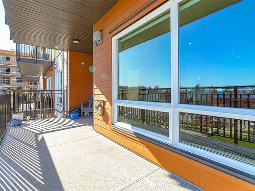 307-2500 Hackett Cres, Central Saanich, BC - Outdoor With Balcony With Exterior