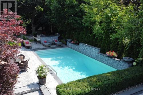 1182 Morrison Heights Drive, Oakville, ON - Outdoor With In Ground Pool With Backyard