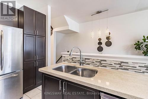 4 Munch Pl, Milton, ON - Indoor Photo Showing Kitchen With Double Sink