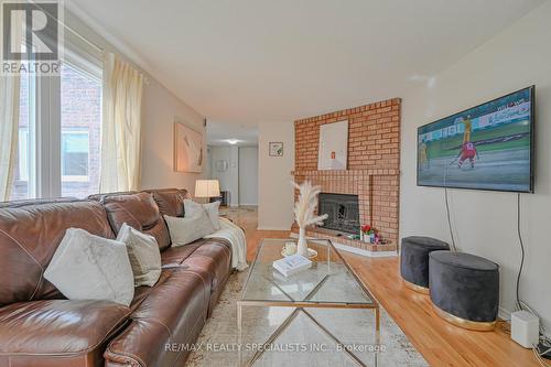1172 Kos Blvd, Mississauga, ON - Indoor Photo Showing Living Room With Fireplace