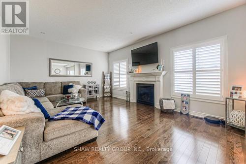 143 Watermill Street, Kitchener, ON - Indoor Photo Showing Living Room With Fireplace