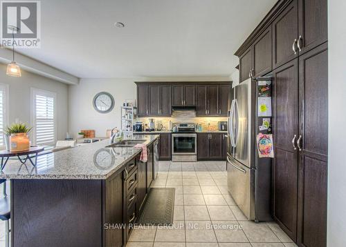 143 Watermill Street, Kitchener, ON - Indoor Photo Showing Kitchen With Double Sink