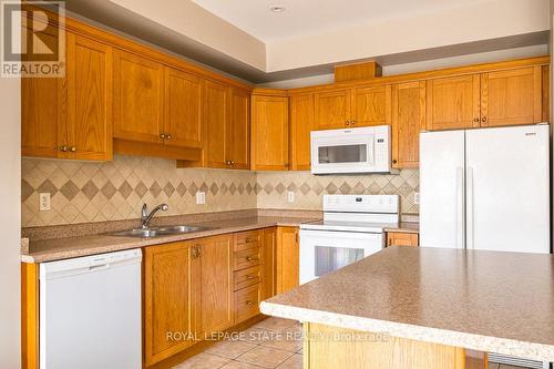 522 Stonehenge Dr, Hamilton, ON - Indoor Photo Showing Kitchen With Double Sink