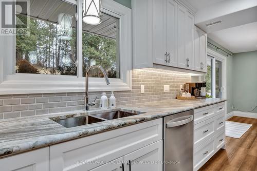 208 Ski Hill Rd, Kawartha Lakes, ON - Indoor Photo Showing Kitchen With Double Sink