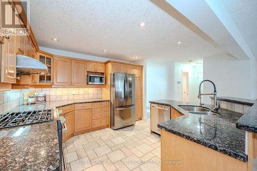 7 Elderberry Crt, Guelph, ON - Indoor Photo Showing Kitchen With Double Sink
