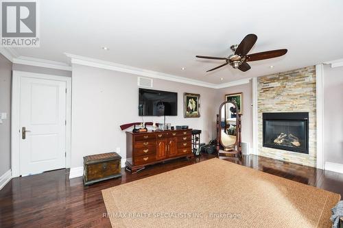 6427 Old Church Rd, Caledon, ON - Indoor Photo Showing Other Room With Fireplace