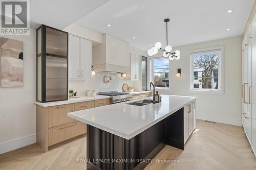 22 Delroy Dr, Toronto, ON - Indoor Photo Showing Kitchen With Double Sink With Upgraded Kitchen
