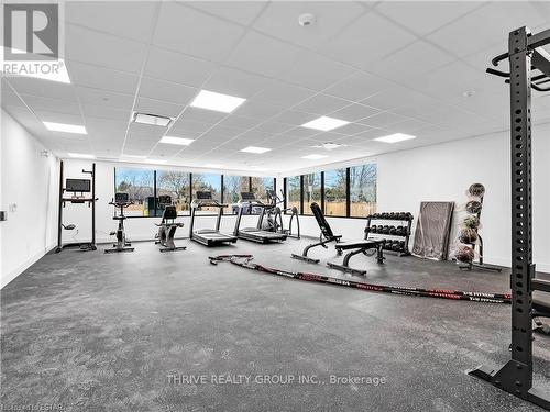 202 - 1076 Gainsborough Road, London, ON - Indoor Photo Showing Gym Room