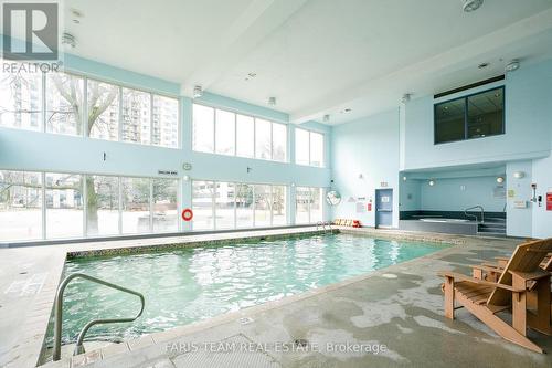 #1704 -75 Ellen St, Barrie, ON - Indoor Photo Showing Other Room With In Ground Pool
