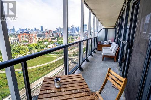 1407 - 50 Ordnance Street, Toronto (Niagara), ON - Outdoor With Balcony With Exterior