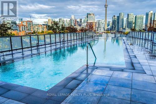 #1407 -50 Ordnance St, Toronto, ON - Outdoor With In Ground Pool