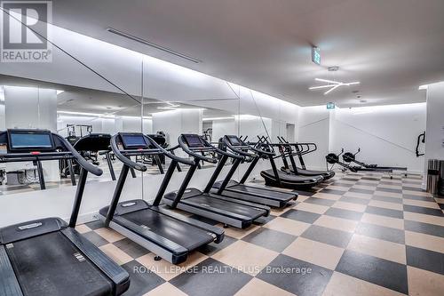 #1407 -50 Ordnance St, Toronto, ON - Indoor Photo Showing Gym Room