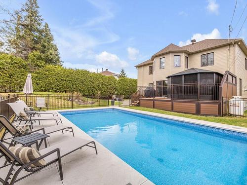 Piscine - 14 Ch. Du Boisé, Lac-Beauport, QC - Outdoor With In Ground Pool With Backyard