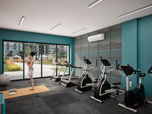 Exercise room - 126-2285 Rue De La Havane, Québec (Les Rivières), QC - Indoor Photo Showing Gym Room