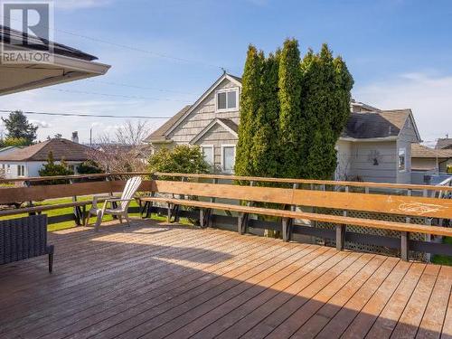 6883 Hammond Street, Powell River, BC - Outdoor With Deck Patio Veranda