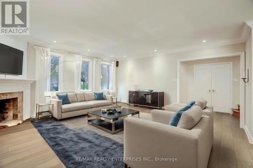 44 Duplex Avenue, Toronto, ON - Indoor Photo Showing Living Room With Fireplace
