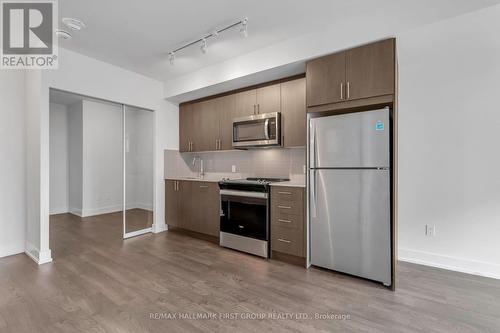 #1814 -2550 Simcoe St, Oshawa, ON - Indoor Photo Showing Kitchen With Stainless Steel Kitchen