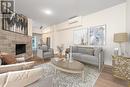 1614 Ridge Road E, Oro-Medonte, ON  - Indoor Photo Showing Living Room With Fireplace 