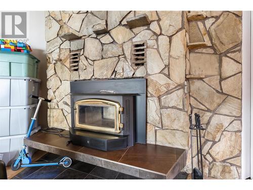 237 Mabel  Lake Road, Lumby, BC - Indoor With Fireplace