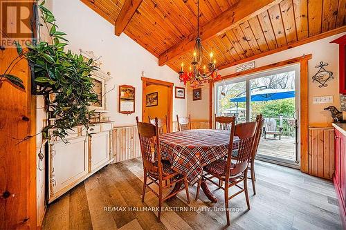 27 Library Rd, North Kawartha, ON - Indoor Photo Showing Dining Room