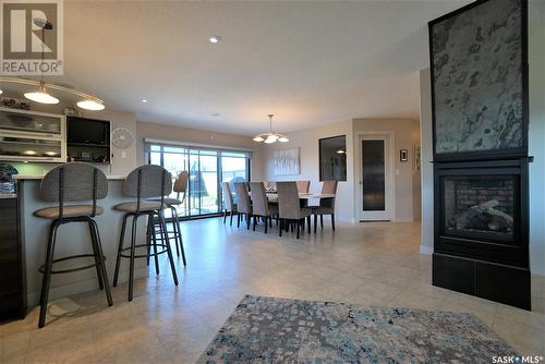 11 Vista Del Sol, Sun Dale, SK - Indoor With Fireplace