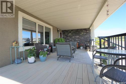 11 Vista Del Sol, Sun Dale, SK - Outdoor With Deck Patio Veranda With Exterior