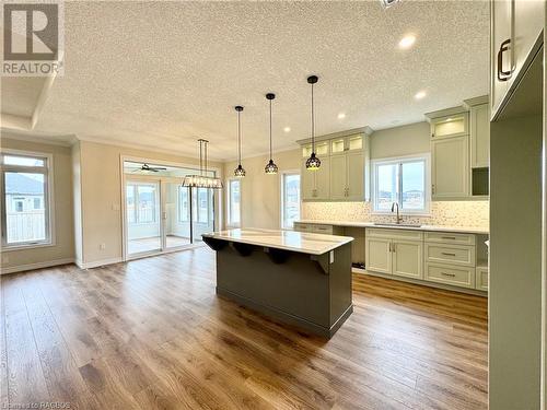 Ready for immediate occupancy - 411 Northport Drive, Port Elgin, ON - Indoor Photo Showing Kitchen With Upgraded Kitchen