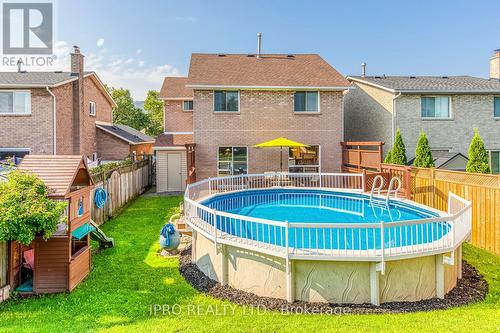 50 Merritt Cres, Grimsby, ON - Outdoor With Above Ground Pool With Exterior