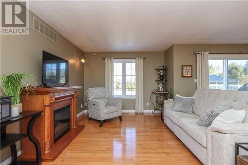 846 Gravel Drive, Hanmer, ON - Indoor Photo Showing Living Room With Fireplace