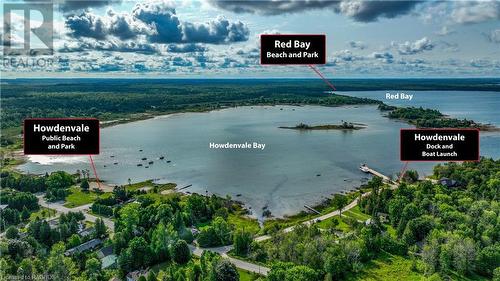 6 Minute Drive To Howdenvale Bay, Beach and Public Boat Launch - 1061 Old Sunset Drive, South Bruce Peninsula, ON 