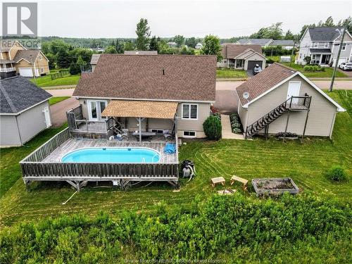 26 Marco St, Dieppe, NB - Outdoor With In Ground Pool With Deck Patio Veranda