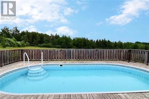 26 Marco St, Dieppe, NB - Outdoor With In Ground Pool With Backyard