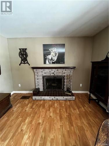 2950 Route 465, Beersville, NB - Indoor Photo Showing Living Room With Fireplace