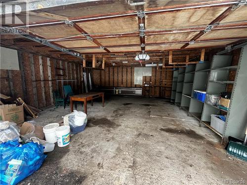 2950 Route 465, Beersville, NB - Indoor Photo Showing Garage